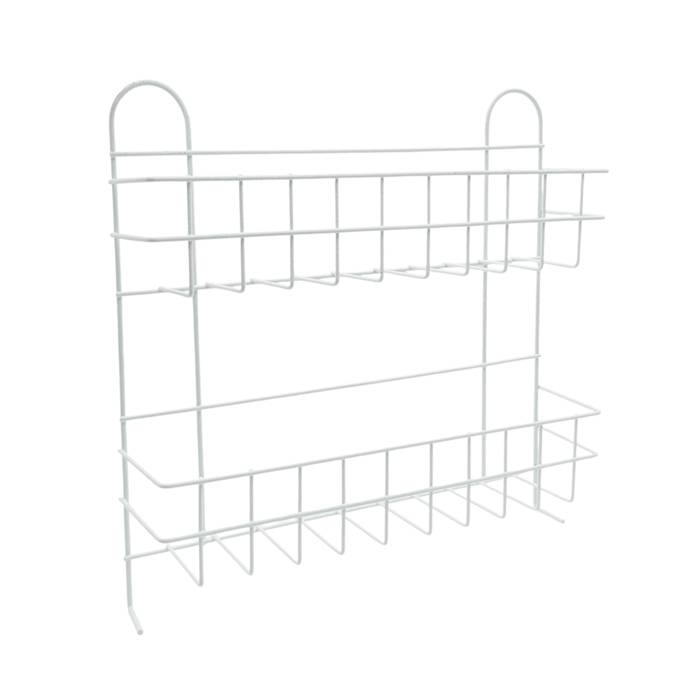 Repisa 2 Estantes Blanca 4040