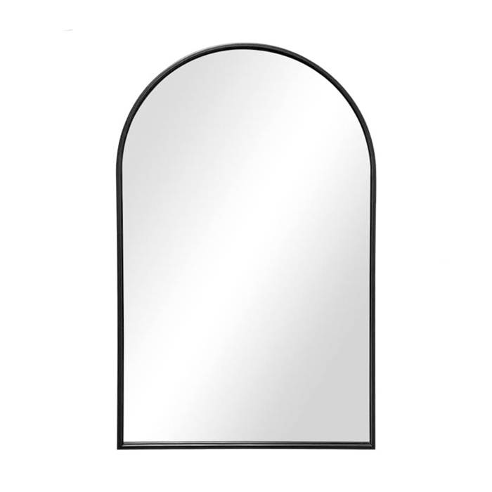 Espejo Arco 60X40Cm. Borde Negro