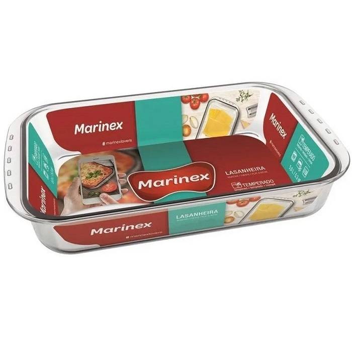 Fuente Rect Lasagna 5L Marinex