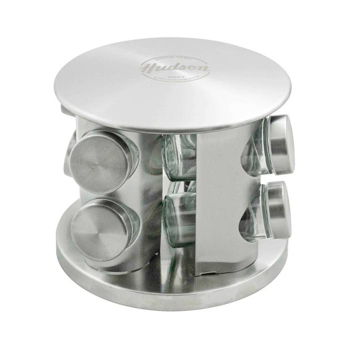 Set X8 Especieros Rack Giratorio Hudson