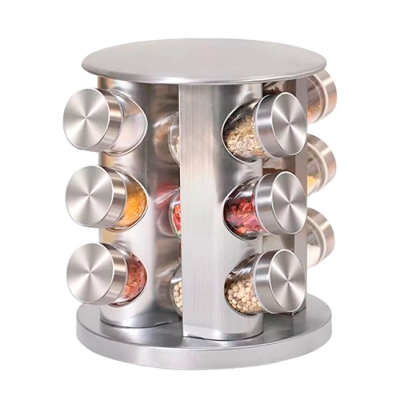 Set X12 Especieros Rack Giratorio Hudson