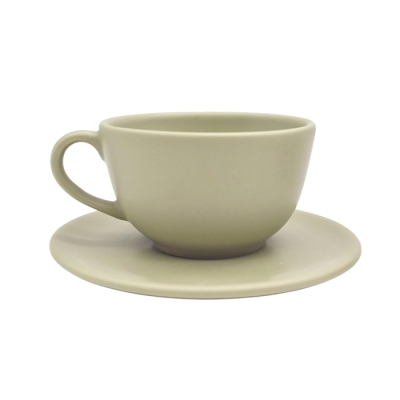 Taza De Te C/Plato Unni Oliva 200Cc