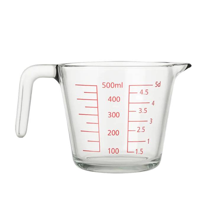 Jarra Vidrio Medidora 500Ml