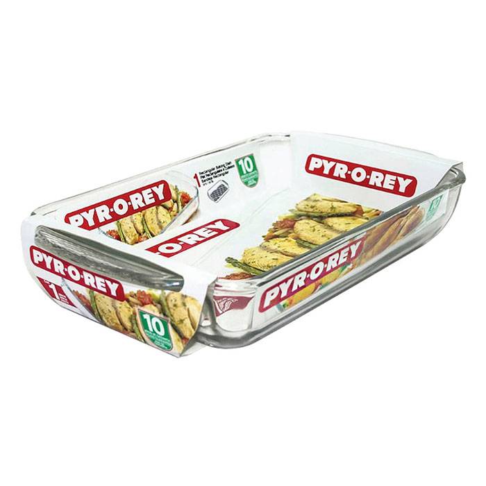 Fuente Rectang.1.8Lts Pyr-O-Rey