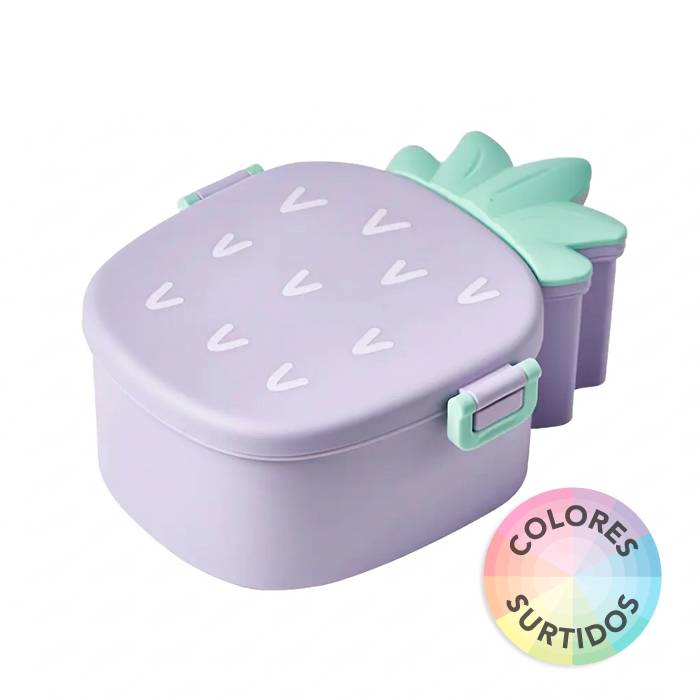 Lunchera Plastica Infantil Anana