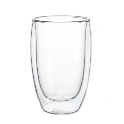 Vaso Doble Vidrio 450Ml.