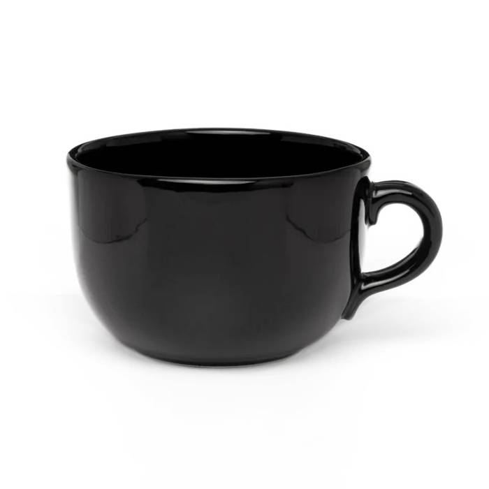 Tazon Jumbo Ceram. Negro Ancers