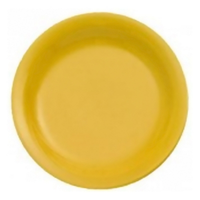 Plato Hondo Ceramica Amarillo
