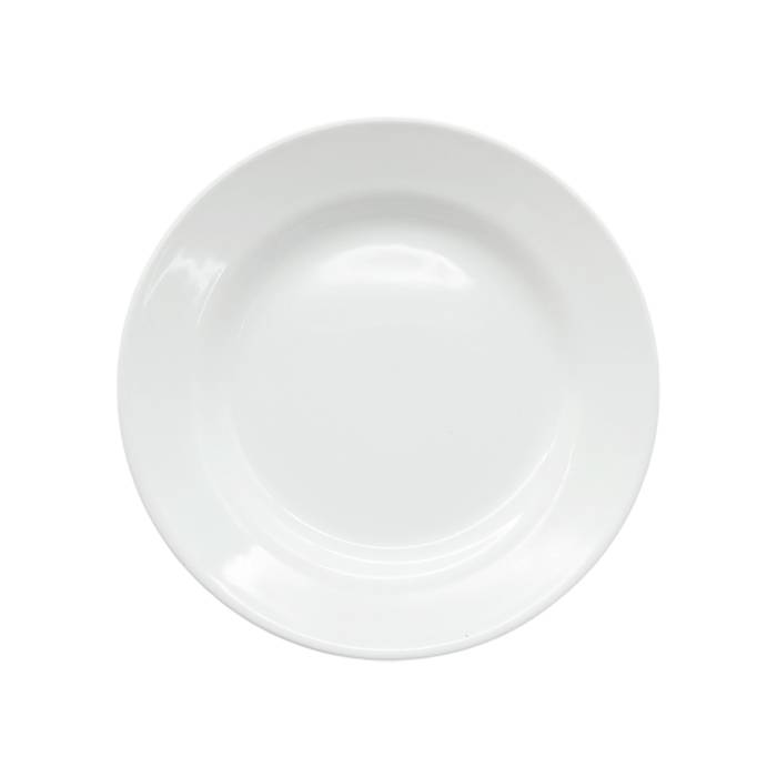 Plato Postre Ceramica Blanco