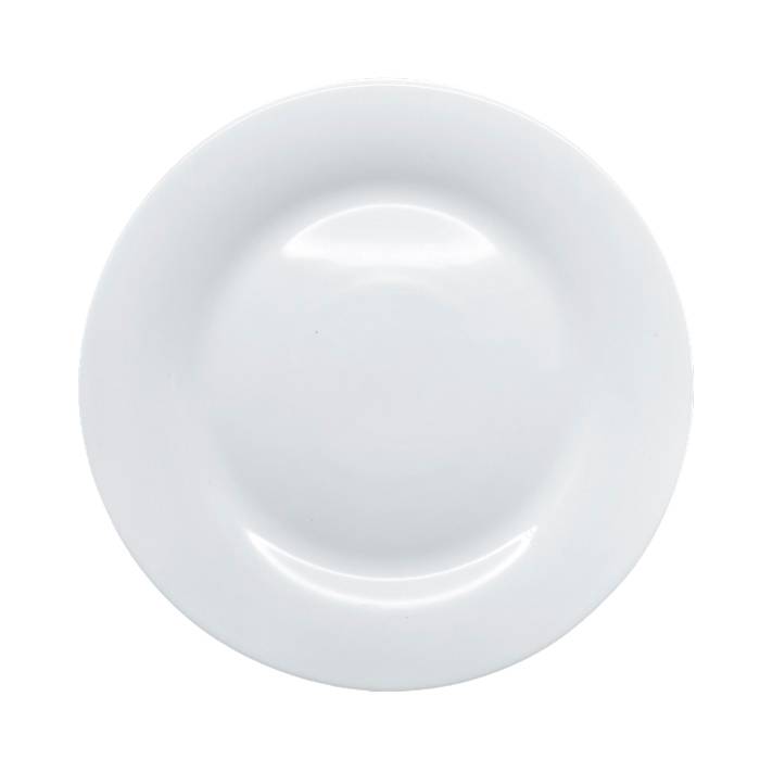 Plato Opal Blanco Postre 20Cm Carol