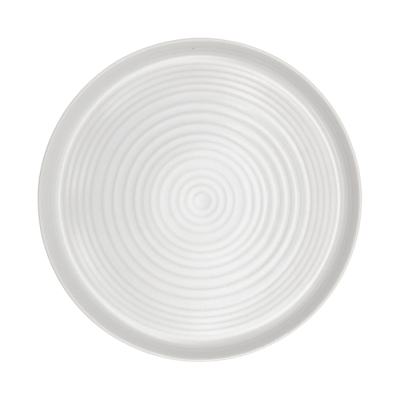 Plato Playo Gres Fusion Blanco 26Cm. Carol