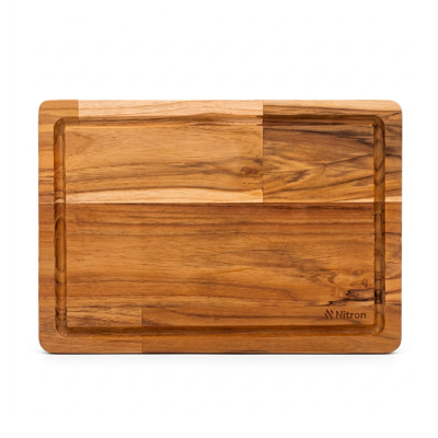 Tabla De Picar Teca 33X23Cm. Nitron
