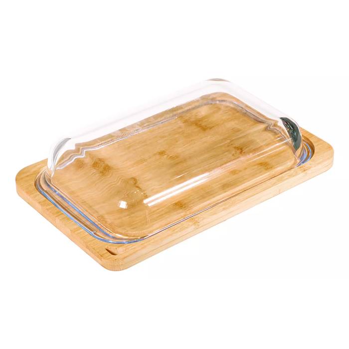 Set Fuente Vidrio + Tabla Grande Carol