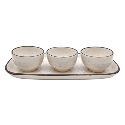 Copetinero Ceramica Brisa 4Pz.