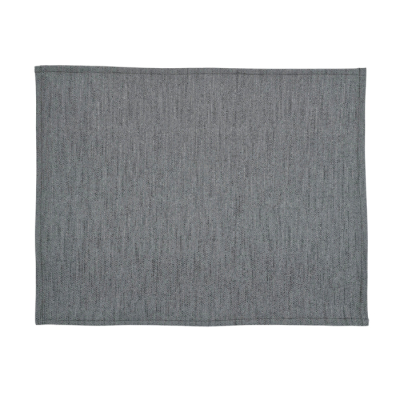 Mantel Individual Rafia Gris Cl. Rectang.