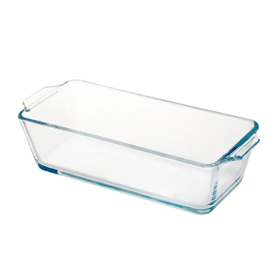 Budin Ingles Vidrio 23Cm. C/Asas Unique