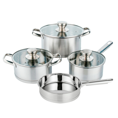 Bateria Cuisine Acero Inox. 7Pz