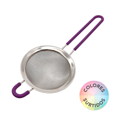Colador Alambre/Silicona 10Cm