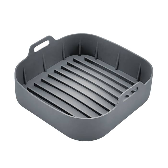 Molde Silicona Premium Cuadrado 20Cm. P/ Air Fryer