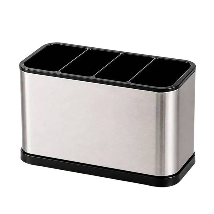 Escurridor Cubiertos 4 Div. Acero Inox.