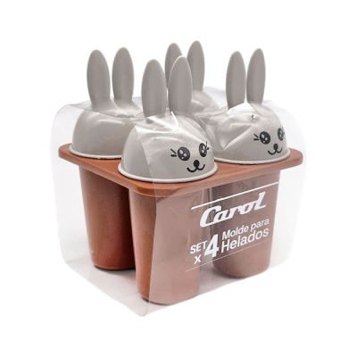 Molde Para Helados X4 Carol