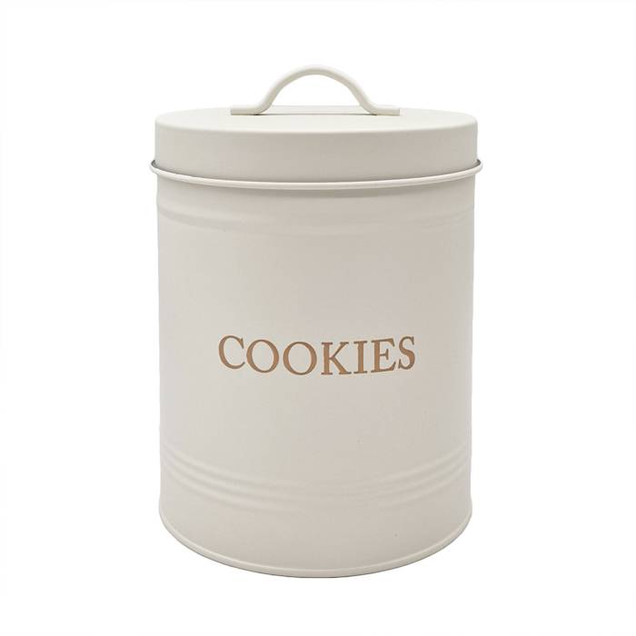Lata Acero Vintage Crema Cookies