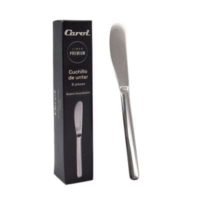 Untador Acero Inox. Carol Caja X6