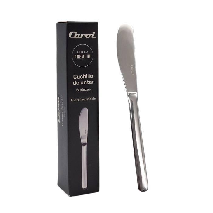 Untador Acero Inox. Carol Caja X6