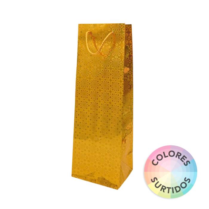 Bolsa Brillante Para Botella
