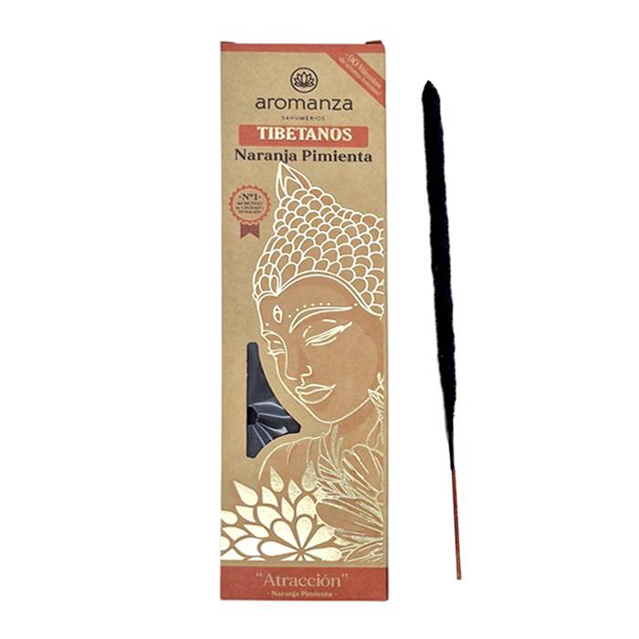 Sahumerio Tibetano Naranja Pimienta