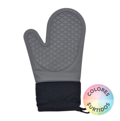 Manopla Guante Tela/Silicona