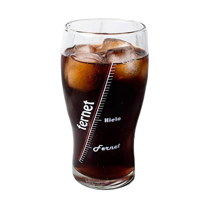 Vaso Fernetero Vidrio 540Ml