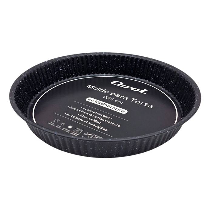 Tortera Acanalada Carol Granito 26Cm.