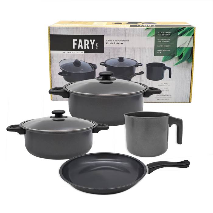 Bateria Fary Home Carbon Steel