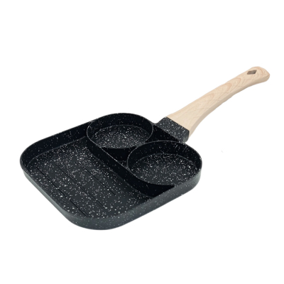 Sarten Antiadherente 3 Espacios