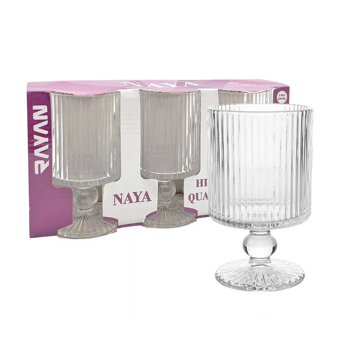 Copa Agua/Vino Naya Pack X3