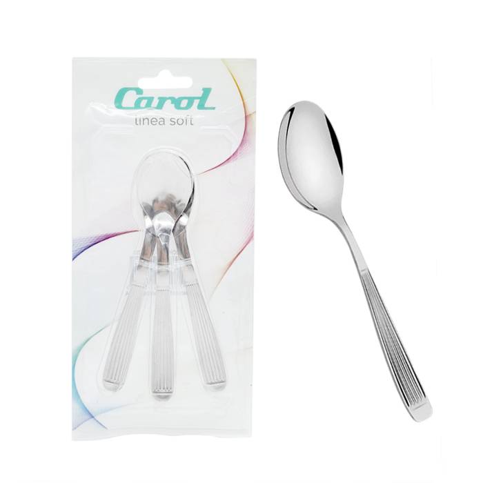 Cuchara De Te Acero Carol X 3