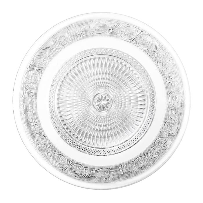Plato Labrado Vidrio 32 Cm
