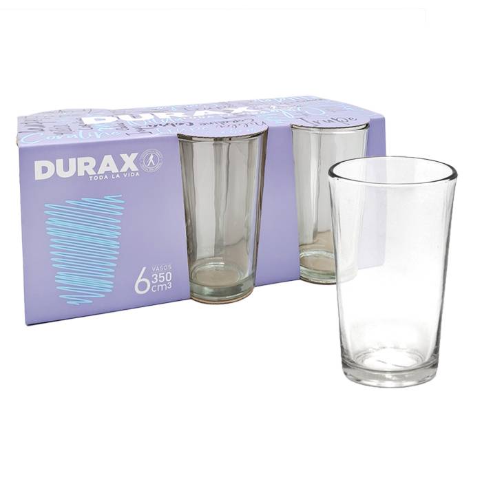 Vaso Durax Nilda 350Cc Pack X 6
