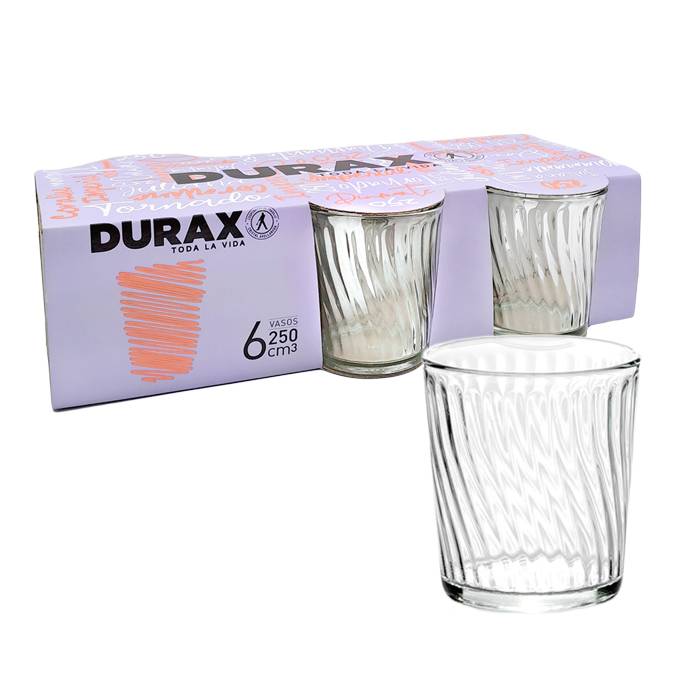 Vaso Durax Tornado 250Cc Pack X6