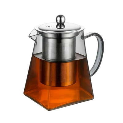 Tetera Borosilicato Fume 750Ml C/ Filtro